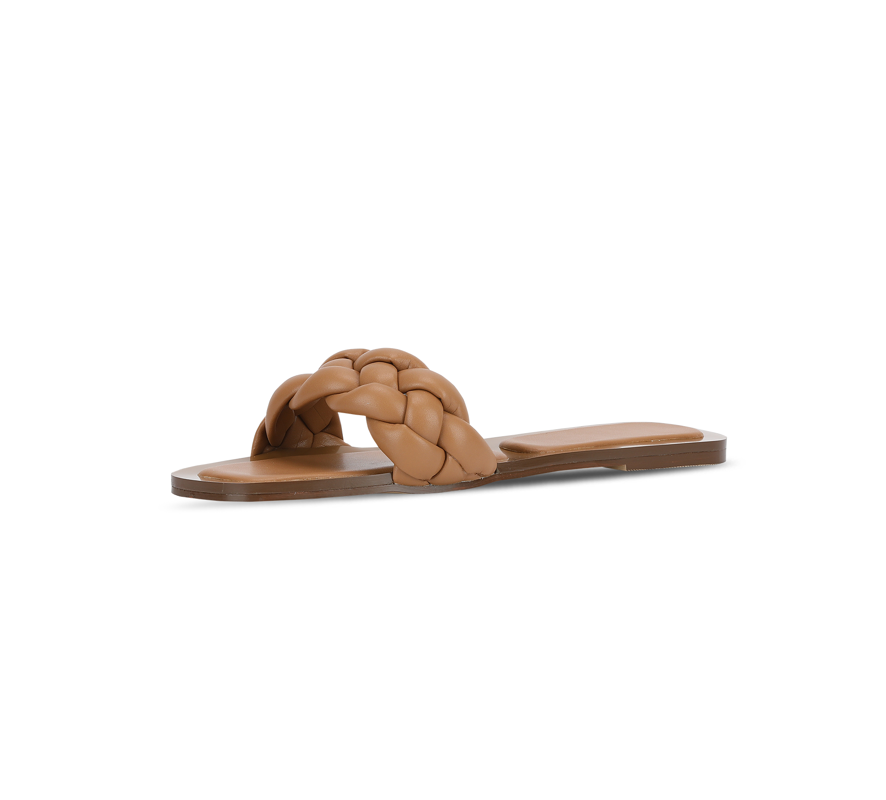 Braided flat best sale shoes