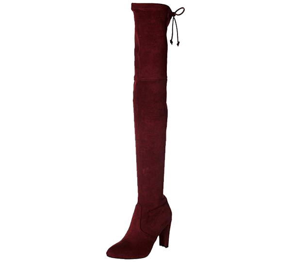 Kaitlyn pan women's microsuede high heel over the knee thigh high boots hotsell