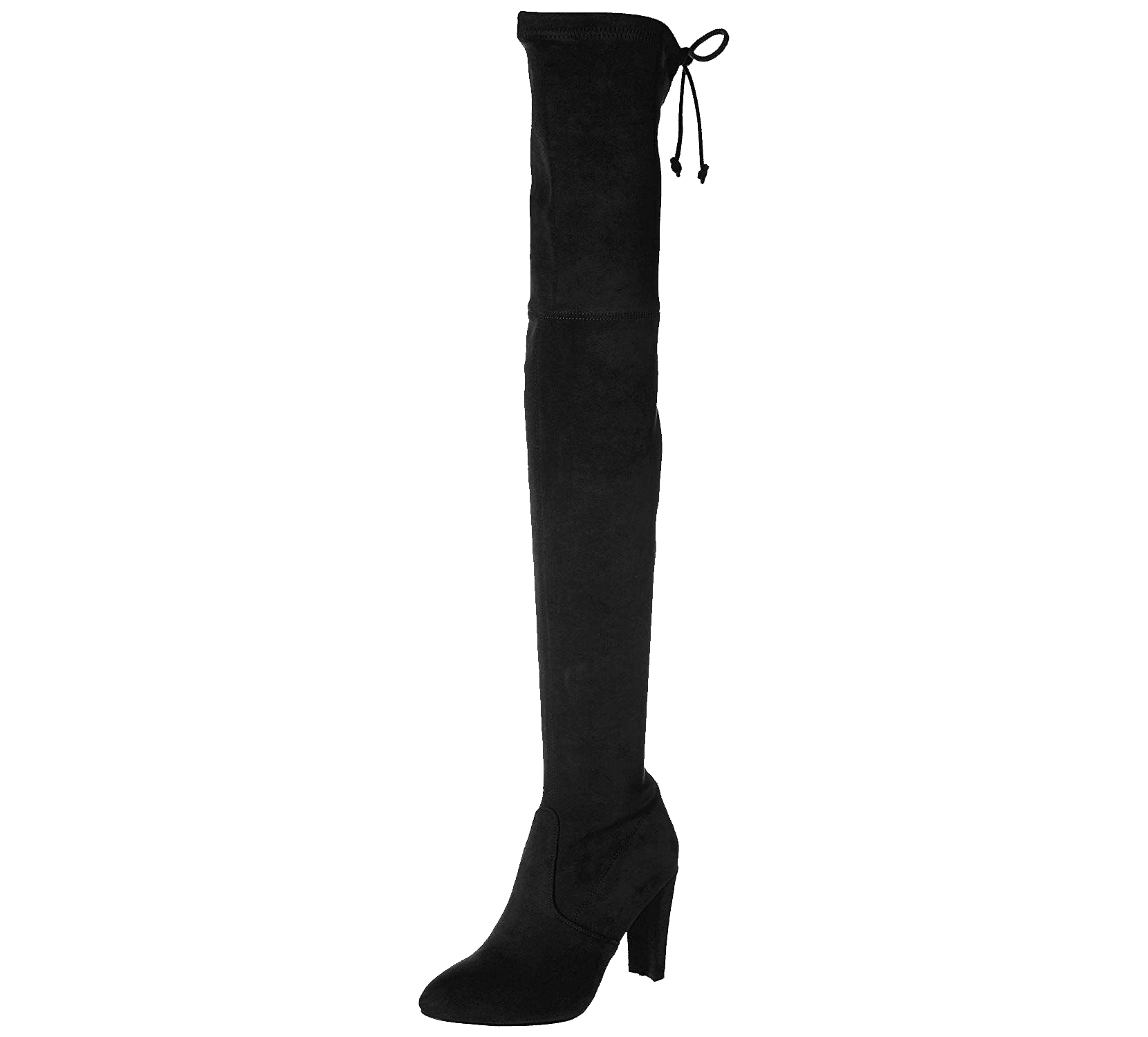 Kaitlyn pan block heel microsuede slim boots outlet