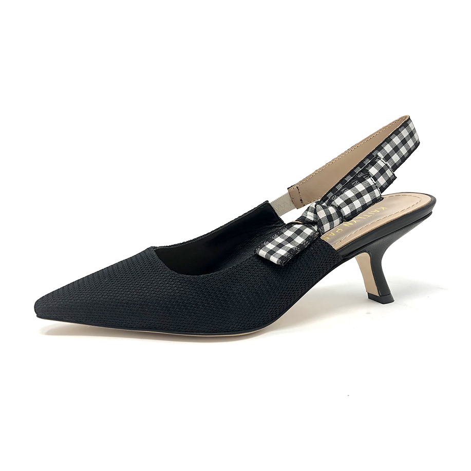 Helena Kitten Heel Slingbacks Final Sale