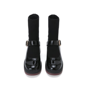 Ozul Chic Ankle Boots - Kaitlyn Pan Shoes