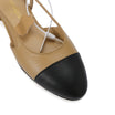 Chic Serenity Genuine Lambskin Strap Flats by Nostalgia Fashion New York