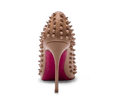Spikes Pink Sole High Heel Pumps - Kaitlyn Pan Shoes
