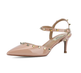 Studded Mid Heel Slingbacks - Kaitlyn Pan Shoes