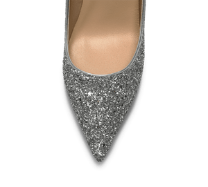 Calista Glittery High Heel Pumps - Kaitlyn Pan Shoes