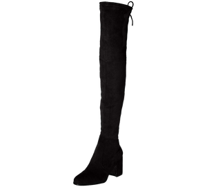 Paige Slim Fit Over The Knee Block Heel Boots - Kaitlyn Pan Shoes