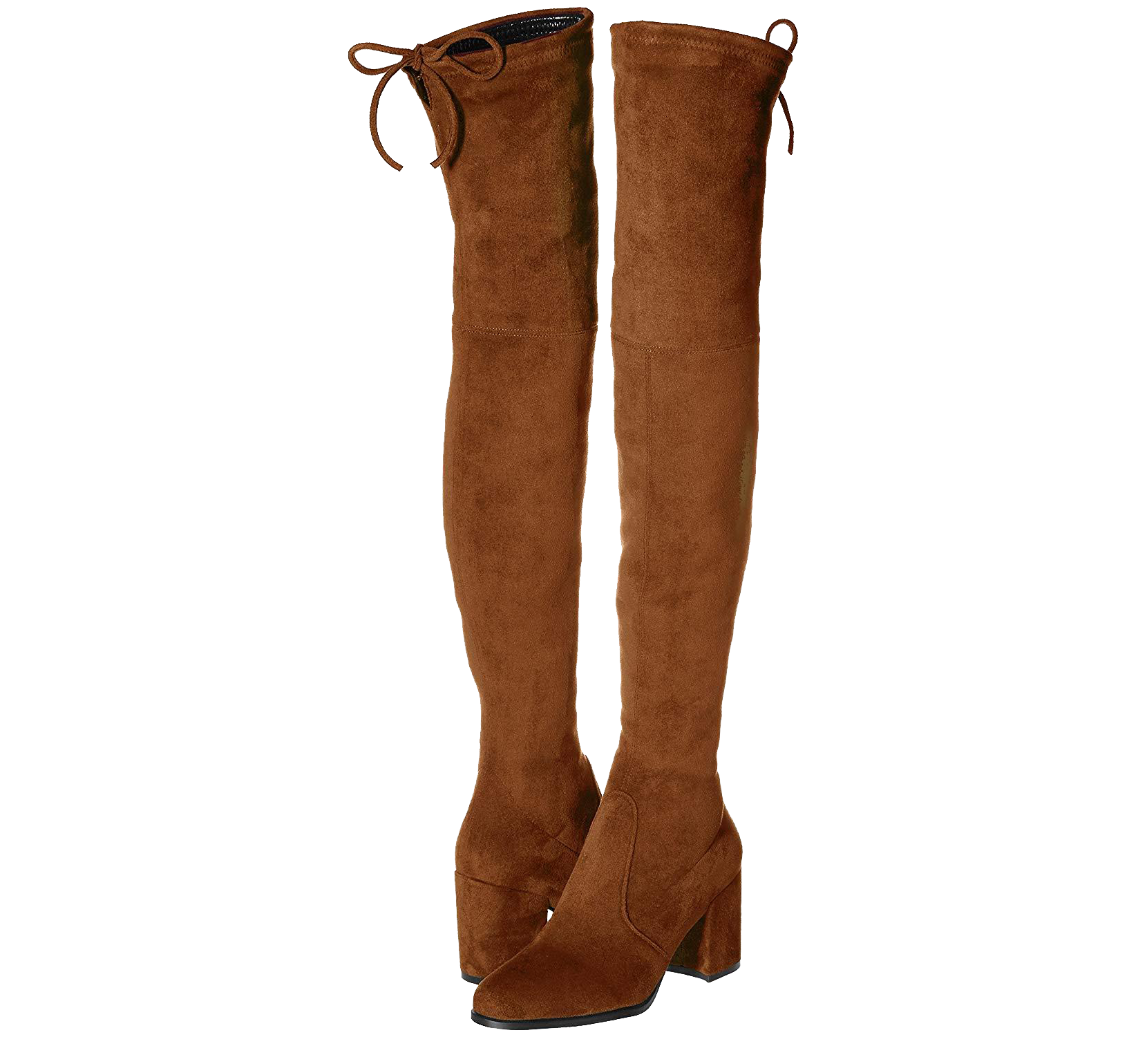 Kaitlyn pan block sale heel microsuede slim boots