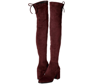 Paige Slim Fit Over The Knee Boots - Kaitlyn Pan Shoes