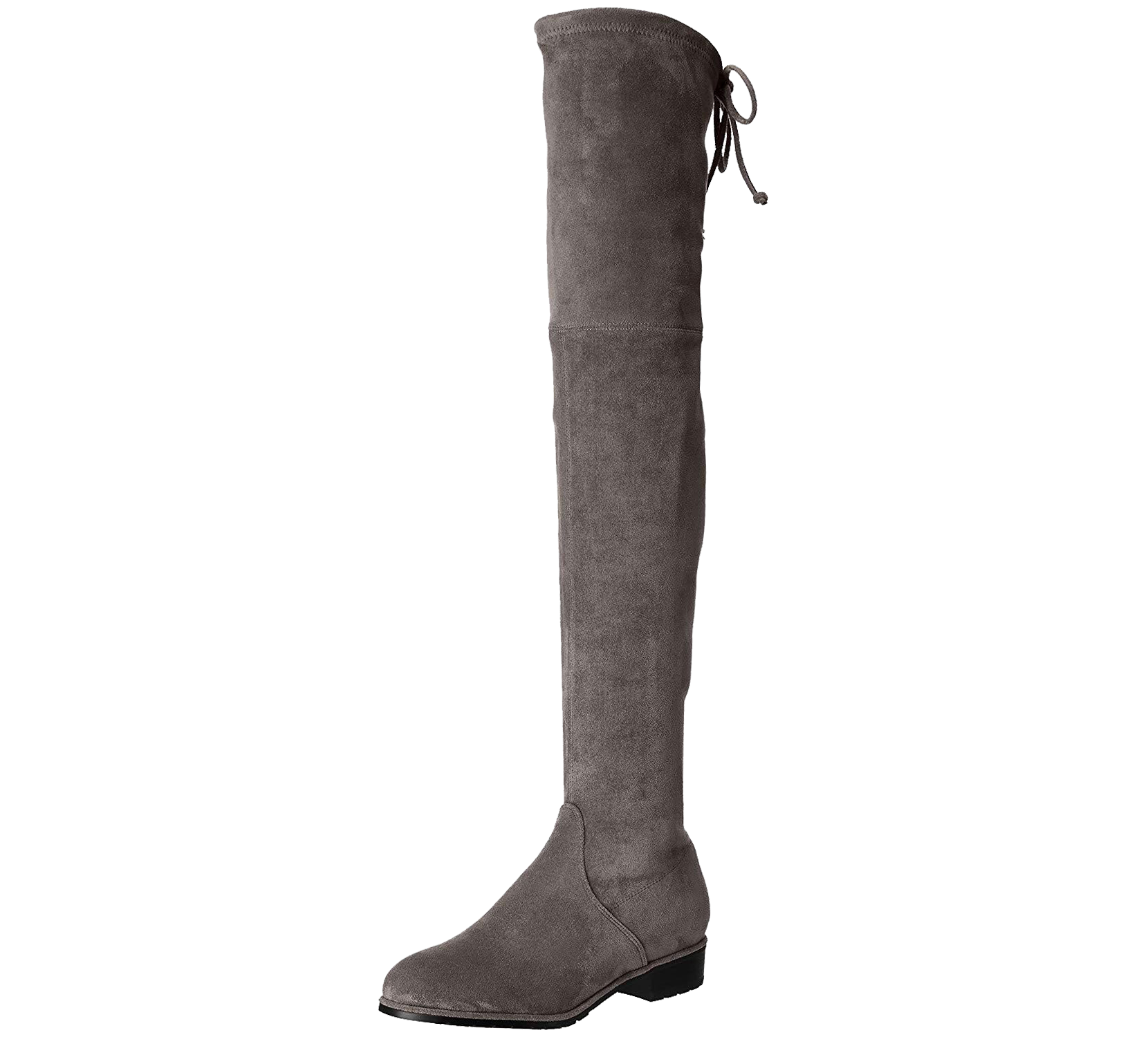 Paisley Slim Fit Over The Knee Flat Heel Boots Dark Gray 8.5US by Kaitlyn Pan Over The Knee Boots