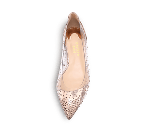 Gypsophila PVC Crystal Flats - Kaitlyn Pan Shoes