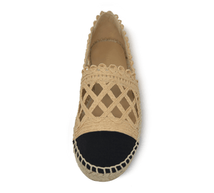 Espadrille Slip-On Flats - Kaitlyn Pan Shoes