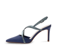 Two Tone High Heel Slingbacks - Kaitlyn Pan Shoes