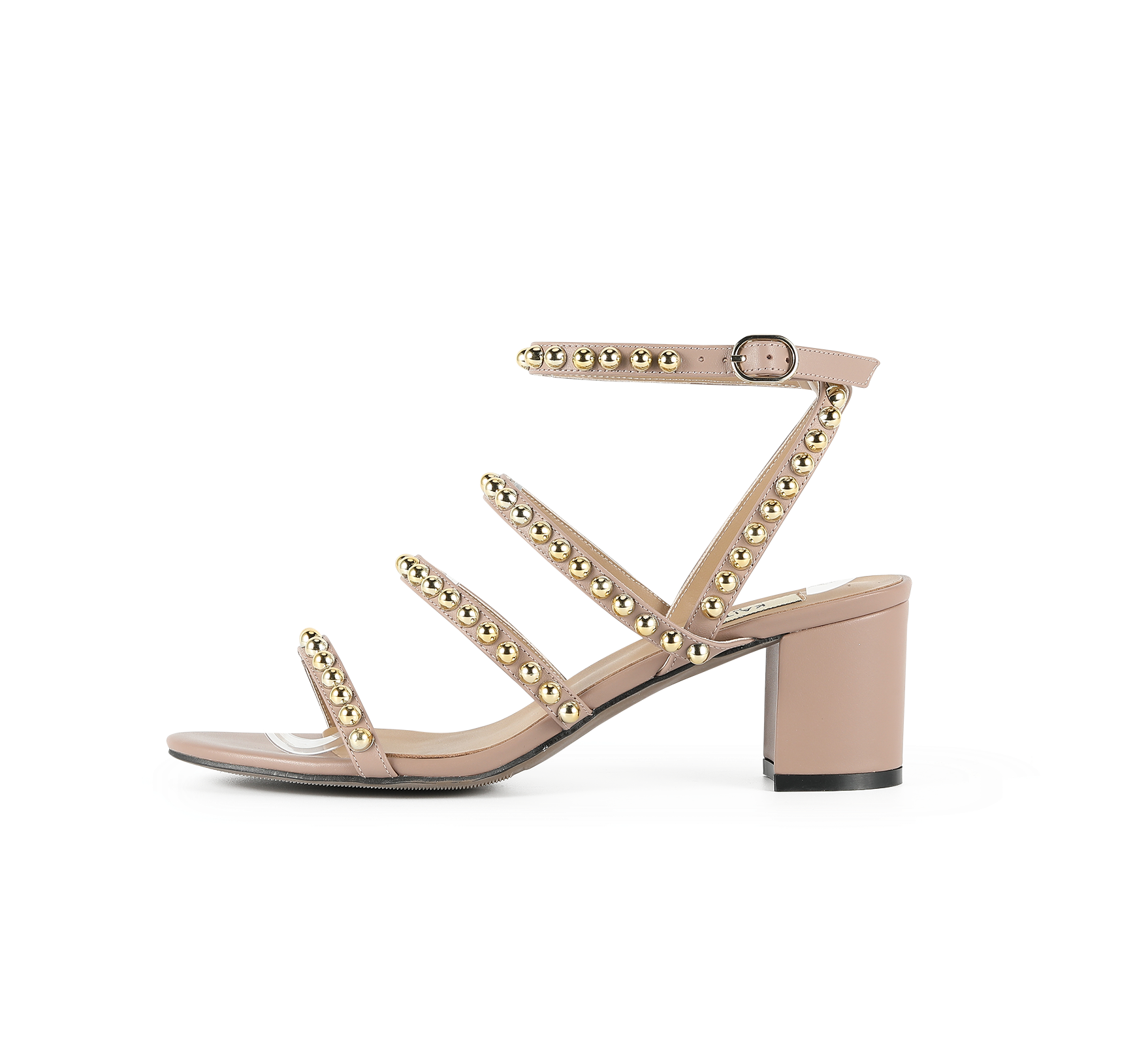 Caiya block 2025 heel sandal